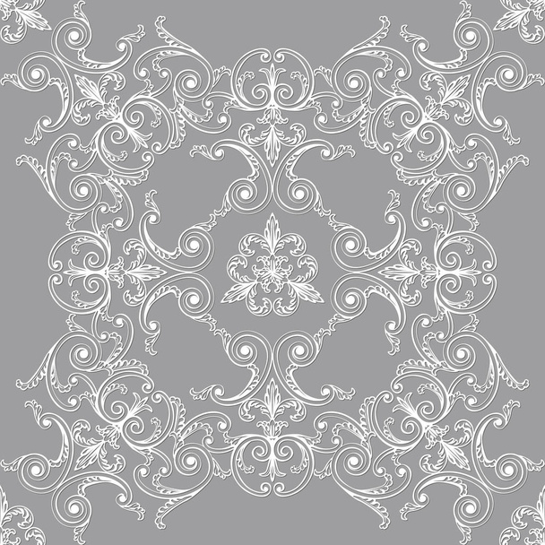 seamless pattern with white flowers - ベクター画像