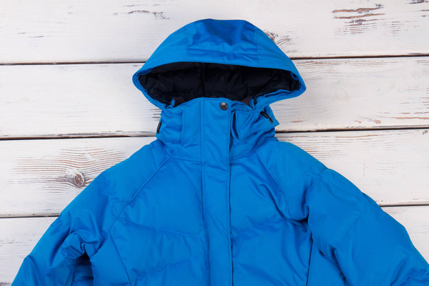 Cropped photo of hooded jacket - Photo, Image