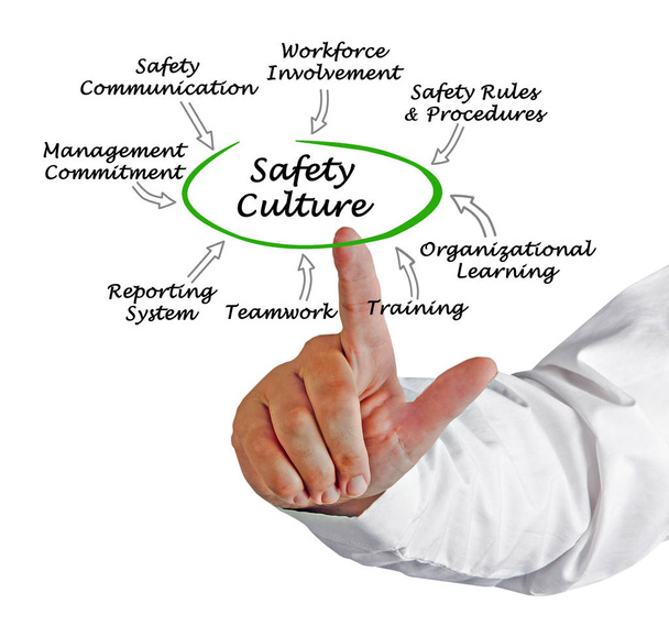 Presenting Diagram of Safety Culture - Photo, Image