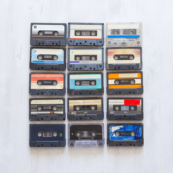 old audio tapes - Photo, Image
