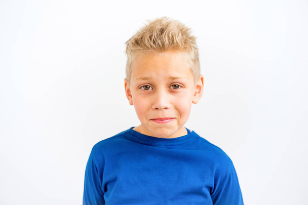 Boy showing emotions - Fotó, kép