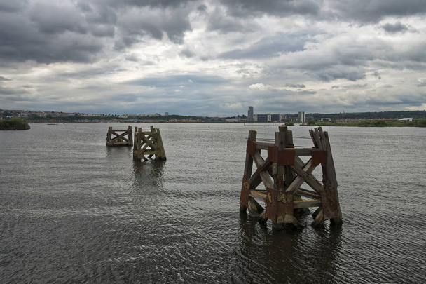 Zatoki Cardiff, w Walii - Zdjęcie, obraz