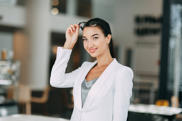 portrait of business girl - Photo, Image