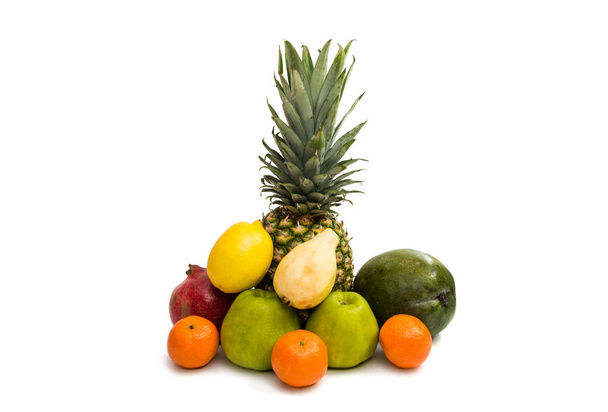 tropical fruits isolated  - Photo, Image