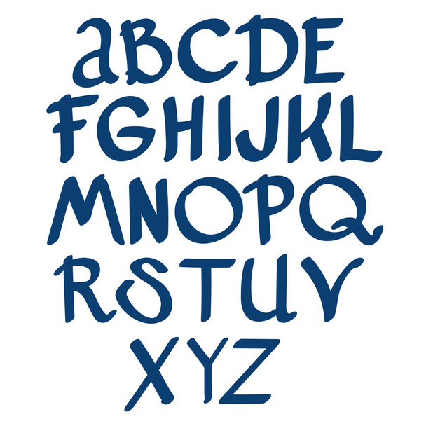 Lettering English letters.  - Vector, Image