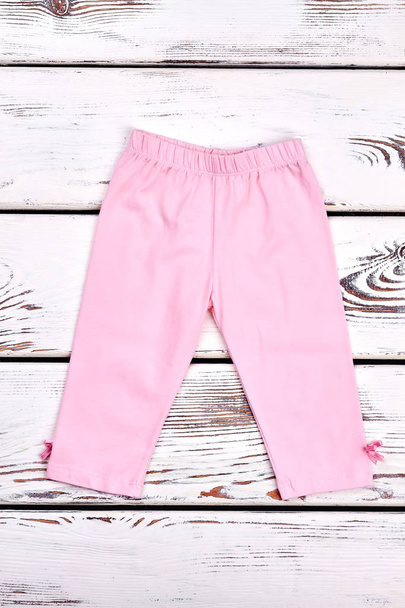 New cotton long pants for little girl. - Photo, Image