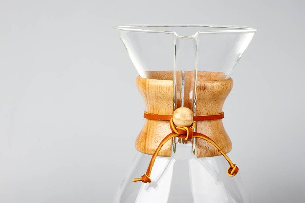 Dzbanek ze szkła kawy - Zdjęcie, obraz