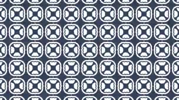 4k kaleidoskopisches Animationsmuster in der Hintergrundschleife. modernes abstraktes Kaleidoskop des Bewegungsdesigns - Filmmaterial, Video