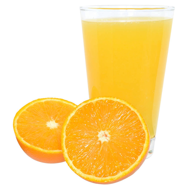 Zumo de naranja aislado
 - Foto, imagen
