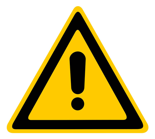 Blank Other Danger And Hazard Sign - Vector, Image