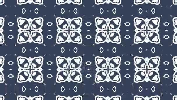 4K Kaleidoscopic video background loop animation pattern. Modern abstract kaleidoscope motion design - Footage, Video