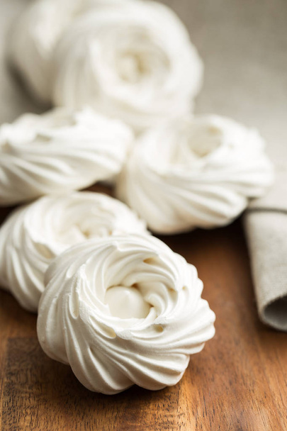 Sweet white meringue. - Foto, Bild
