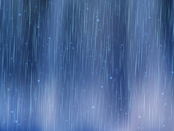 Lluvia cae fondo. Clima lluvioso. vector abstracto Ilustración
 - Vector, Imagen
