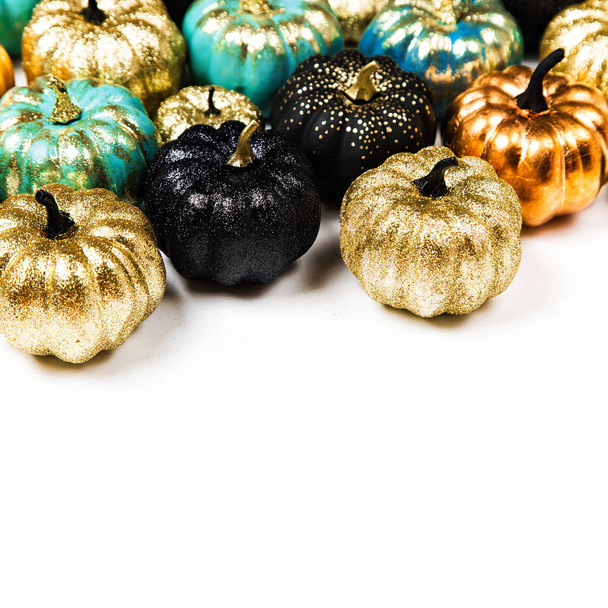 Shiny Decorative Pumpkins - Valokuva, kuva