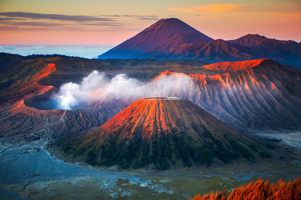 Вулкан Бромо, Индонезия
 - Фото, изображение