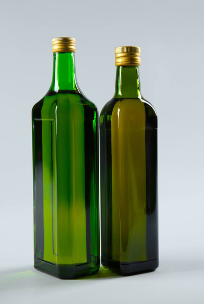 Bottles of cooking oil  - Fotoğraf, Görsel