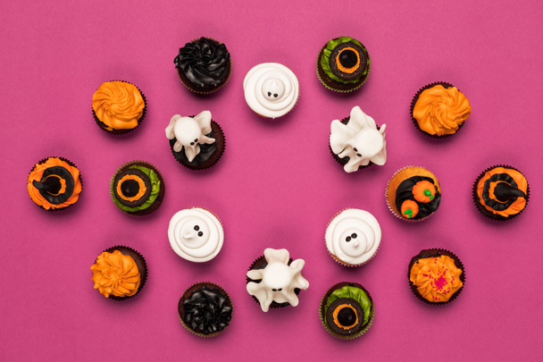 assustador cupcakes halloween
 - Foto, Imagem