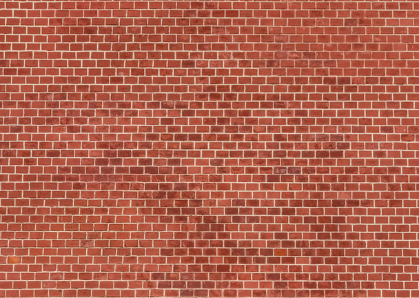 Wall from red brick background, Kremlin wall - Photo, Image