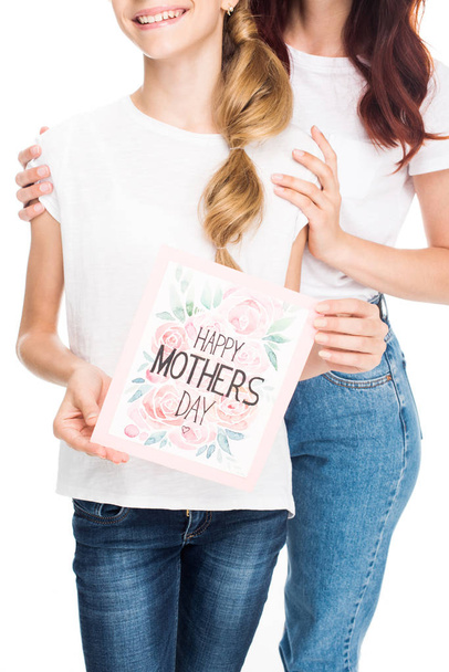 mothers day greeting card - Foto, afbeelding