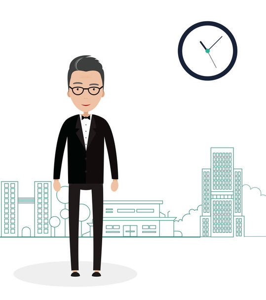 Time management concept - Vector, Image