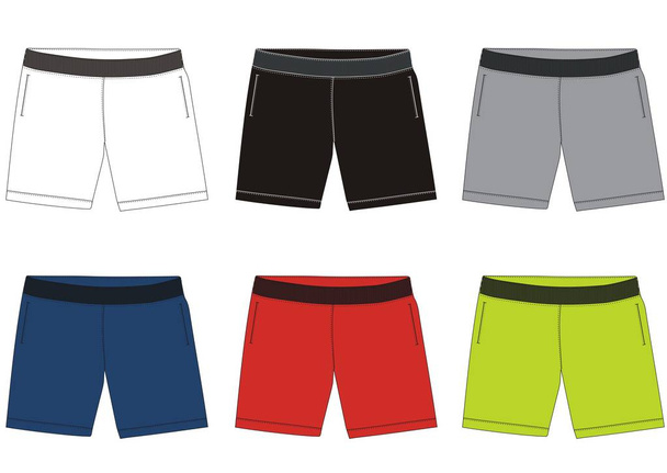 vector pantalones cortos para hombres
  - Vector, Imagen
