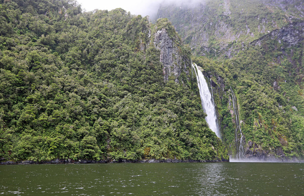 スターリングの滝 - ニュージーランド - 写真・画像