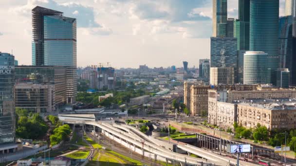 panorama miasta Moskwa - Materiał filmowy, wideo