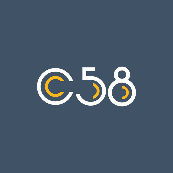 round logo C58 logo  - Vector, Image