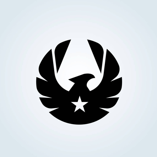 Логотип Eagle, набор логотипов Bird, логотип Falcon, логотип Hawk, шаблон логотипа Vector
  - Вектор,изображение