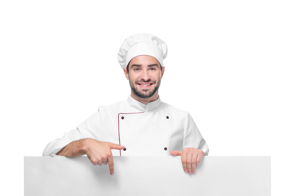 Young male chef  - Fotó, kép