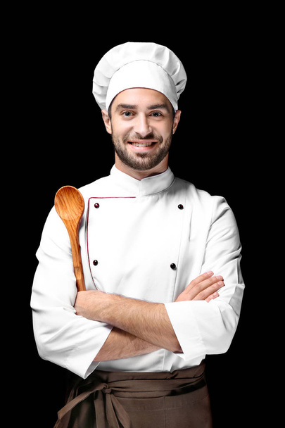 Young male chef  - Фото, изображение