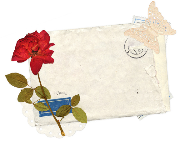 Old envelope - Foto, afbeelding