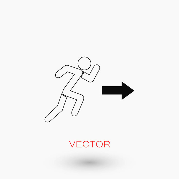 Man pictogram vector - Vector, afbeelding