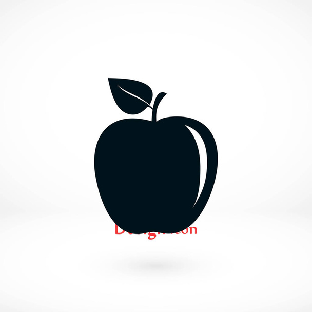 vector icono de manzana
 - Vector, imagen