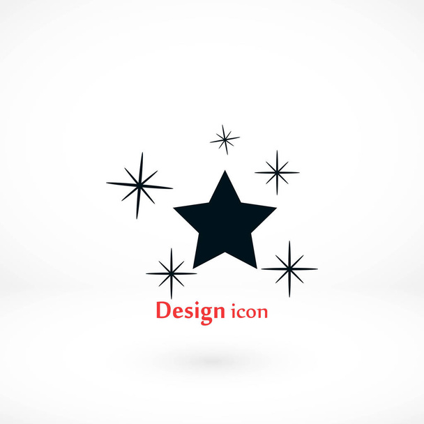 Star vector icon - Vector, Image