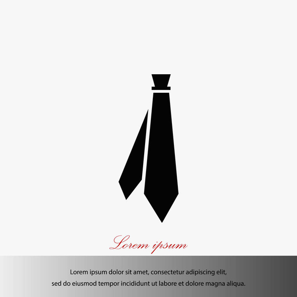 Krawattensymbol-Vektor - Vektor, Bild