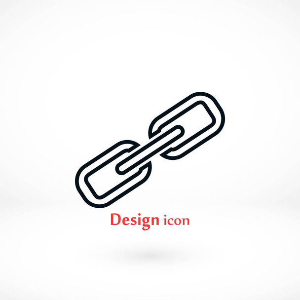 Chain link icon  - Vector, Image