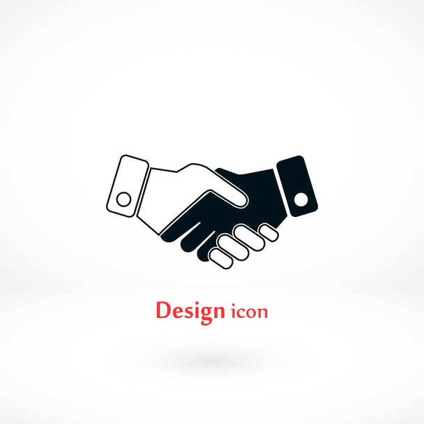 Handshake Icon vector - Vector, Image