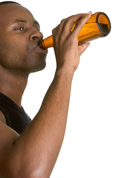 Man Drinking Beer - Photo, image