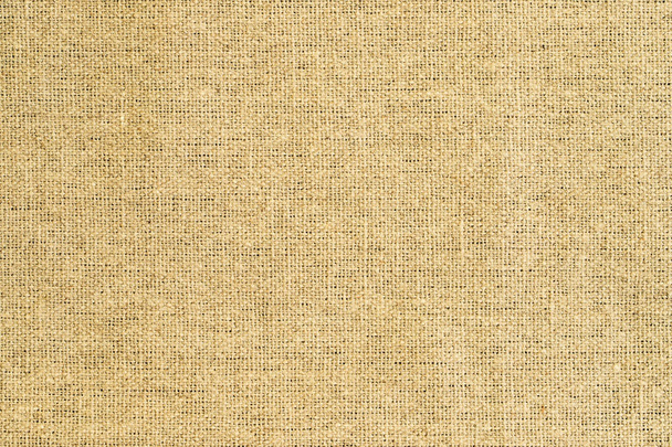 Natural Fabric Of Yellow Sackcloth. - Foto, afbeelding