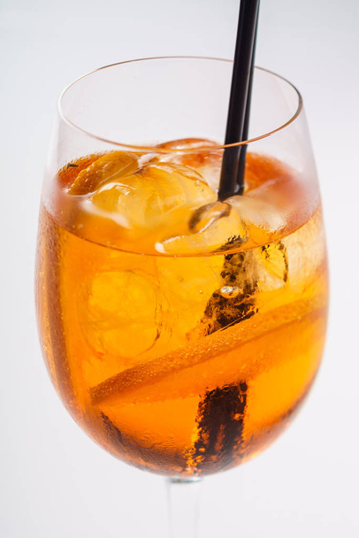 summer cocktail in glass - Fotoğraf, Görsel