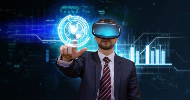 Negócios realidade virtual
 - Foto, Imagem