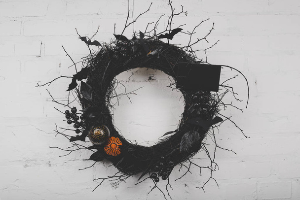 corona de halloween decorativa
 - Foto, imagen