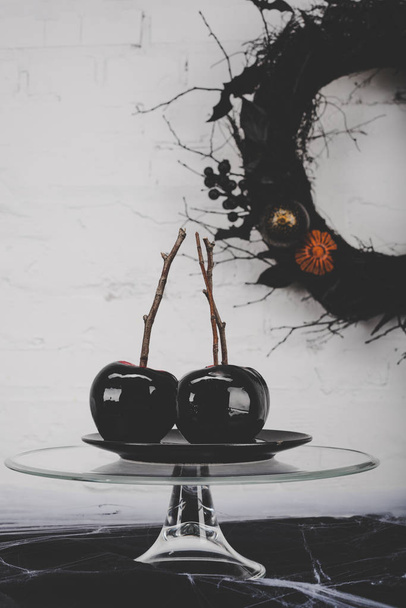 Halloween omena jälkiruoka
 - Valokuva, kuva