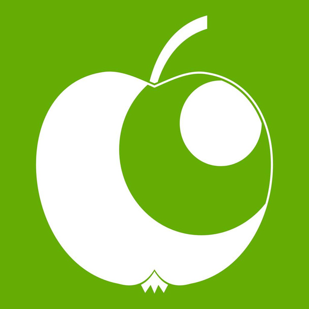 Apple icon green - Vektor, obrázek