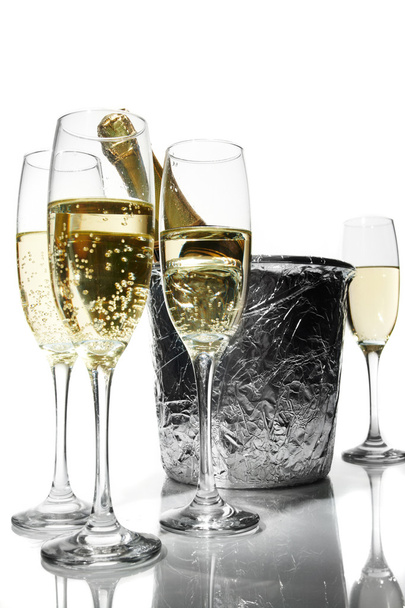 Флаєри шампанського та льодове відро
 - Фото, зображення