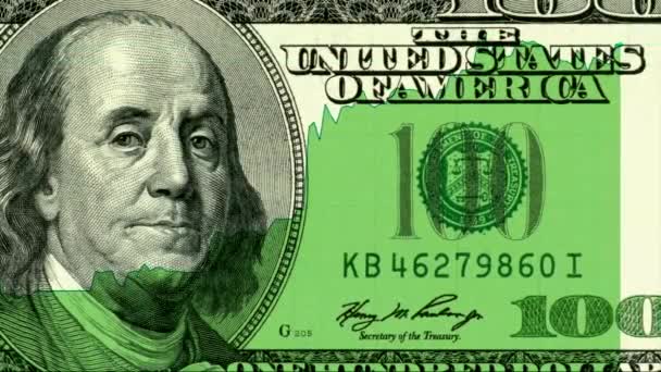 stary Dolar Usa rośnie. America's gospodarki rośnie nowy wyjątkową jakość materiału wideo dla instytucji finansowych - Materiał filmowy, wideo
