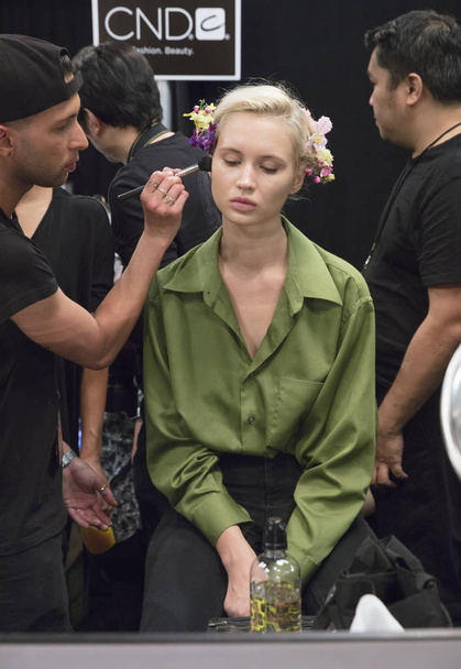 Le défilé Blonds - Printemps Été 2018, New York Fashion Week
 - Photo, image