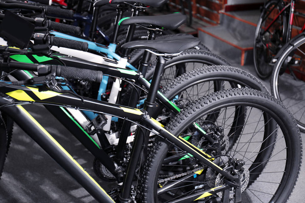 Row of new bicycles  - Фото, зображення