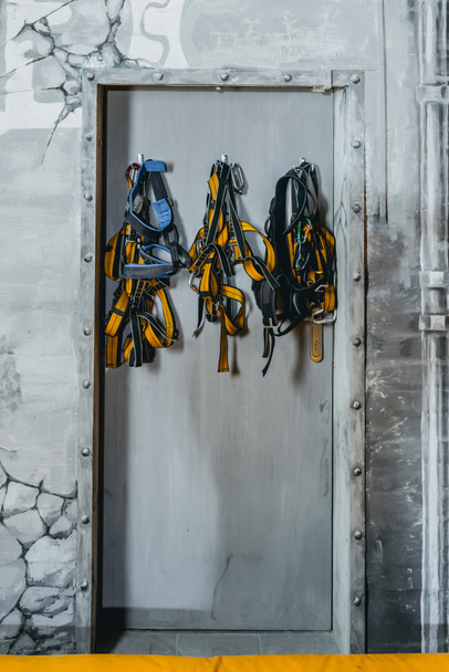 Climbing wall harnesses - Fotoğraf, Görsel